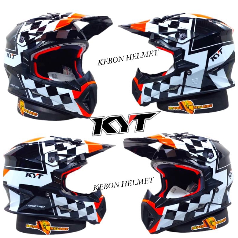 Helm KYT cross jumpsod original KYT