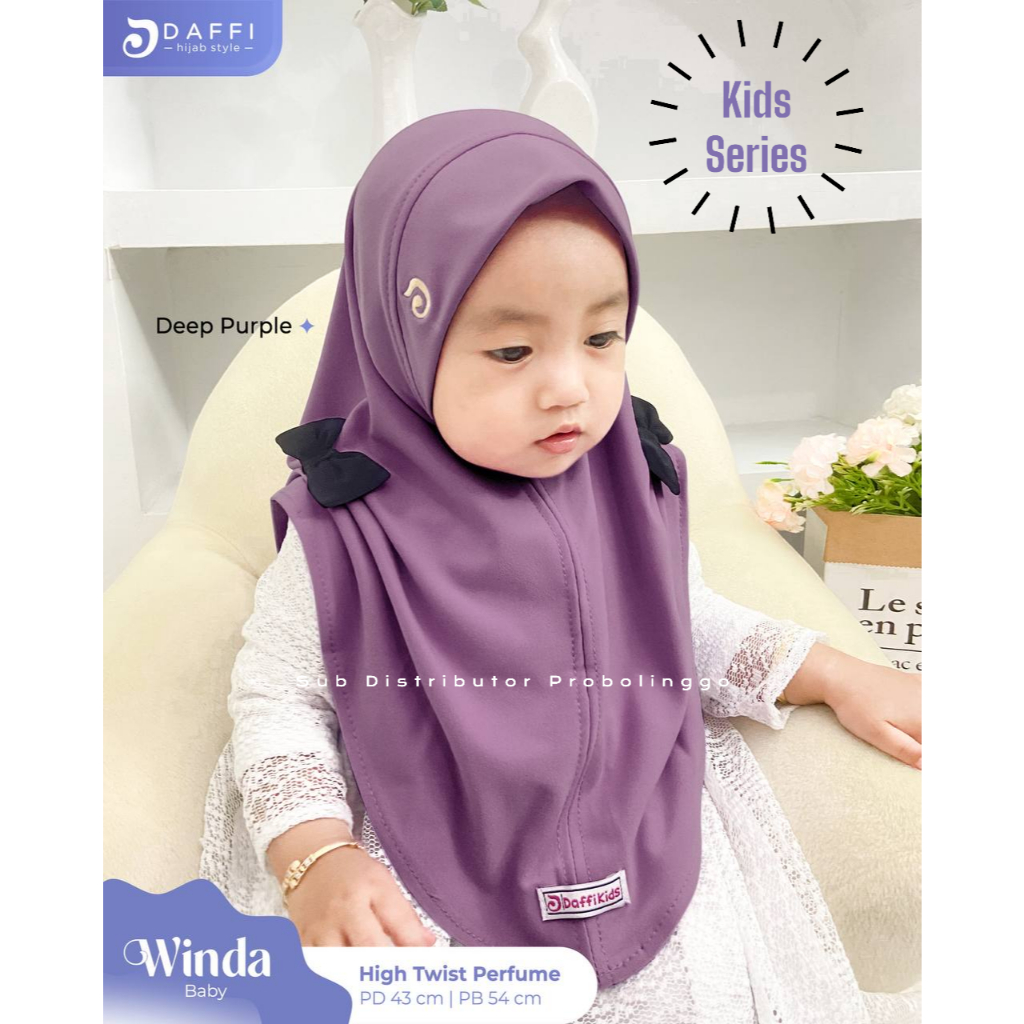 DAFFI HIJAB - JILBAB ANAK WINDA BABY & KIDS DAFFI HIJAB