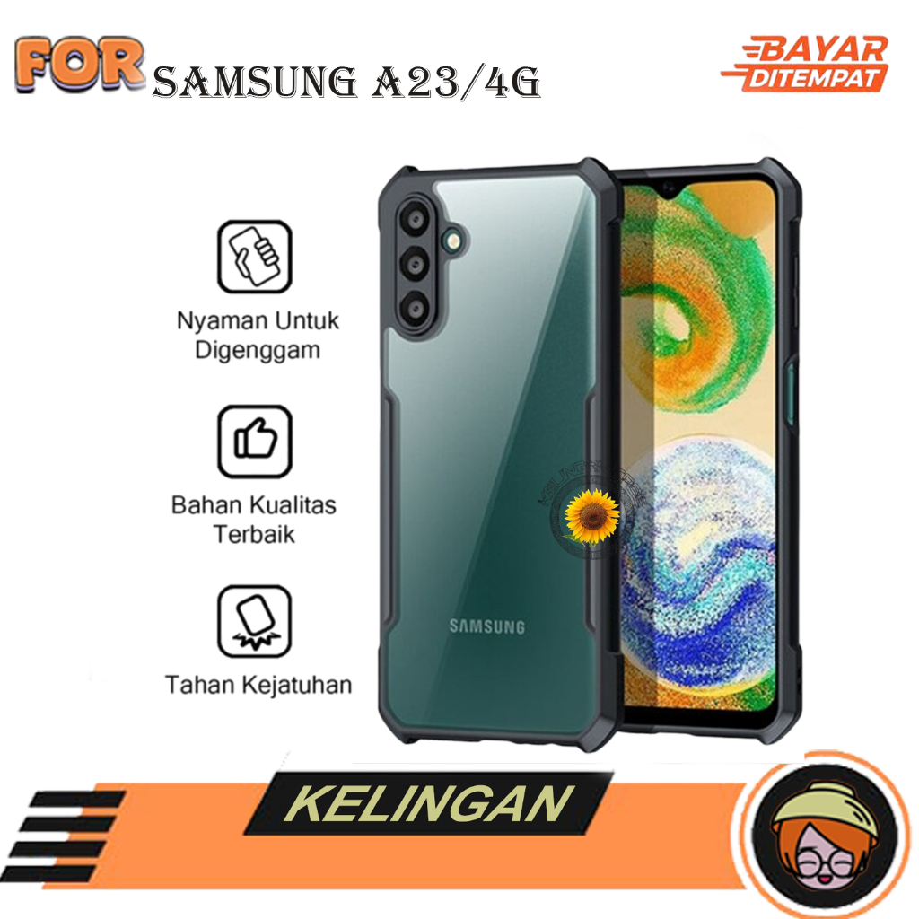 Case Samsung Galaxy  A23 4G  Fusion Shockproof Armor Casing