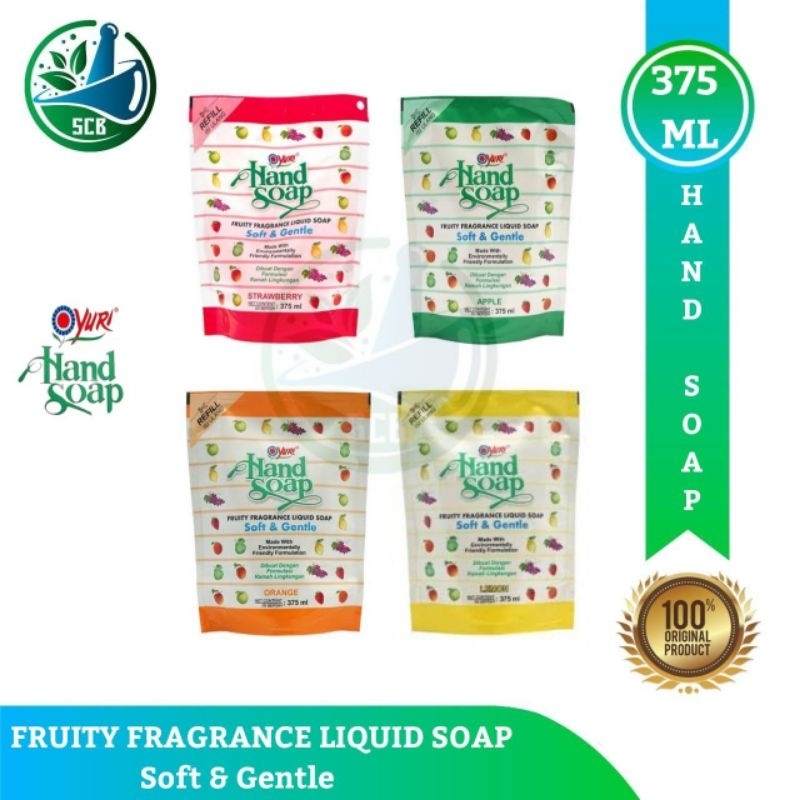 Yuri Hand Soap refill / Sabun Cuci Tangan Yuri Refill