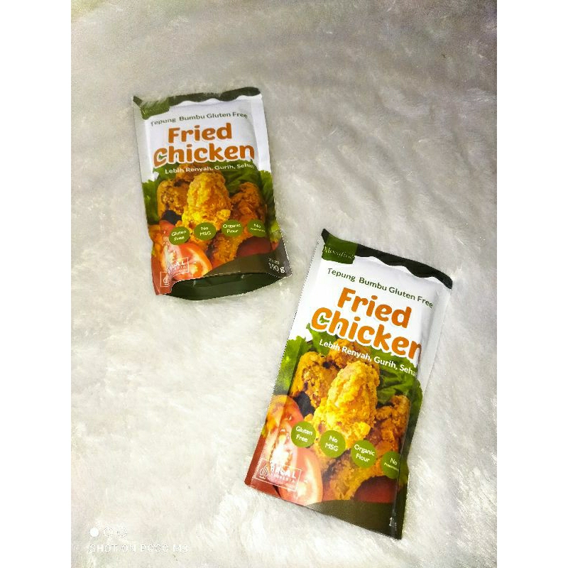 

MOCA FINE Tepung Gluten Free Fried Chicken-Tanpa MSG-Tanpa Pengawet Isi 190 gram lebih banyak