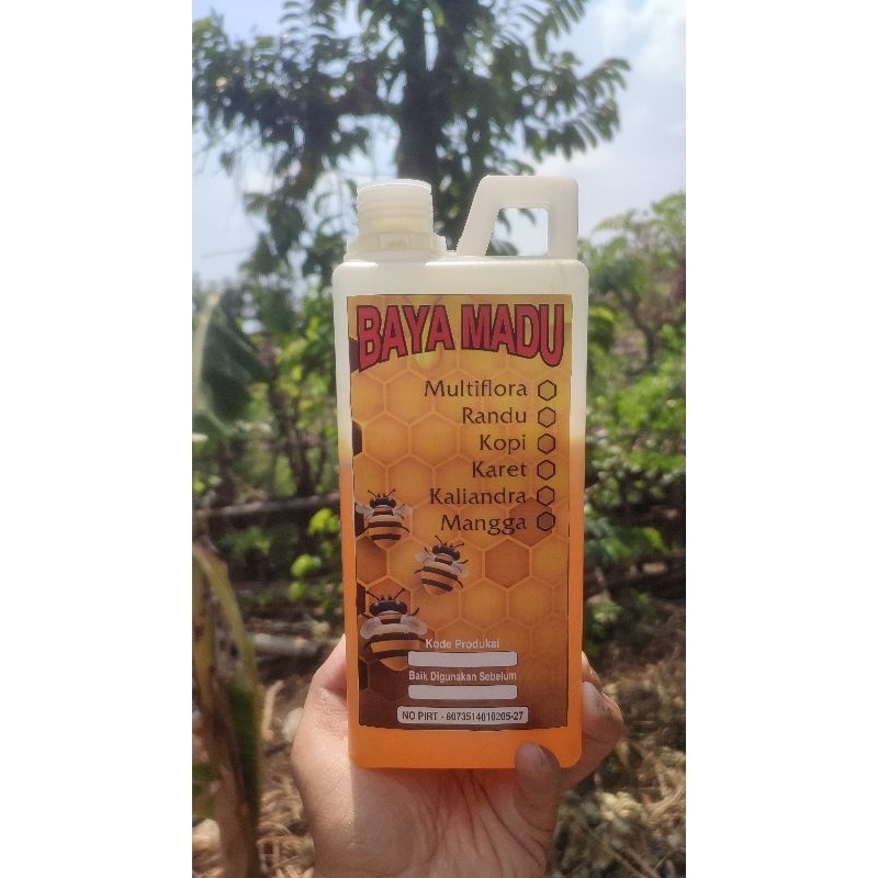 

Madu Murni Asli 100% Alami nektar multiflora randu kopi kaliandra 1kg