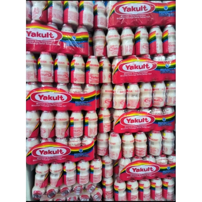 

minuman yakult baik untuk kesehatan 1slop isi 5pcs