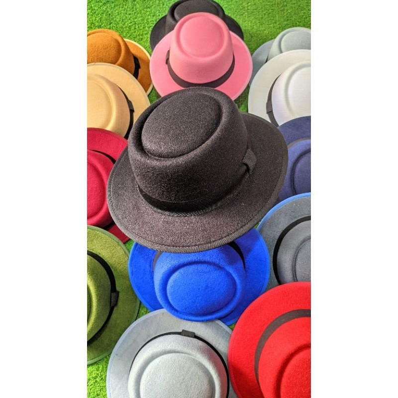 JARIS ID Porkpie Hat  Ceper Original Topi Virgoun