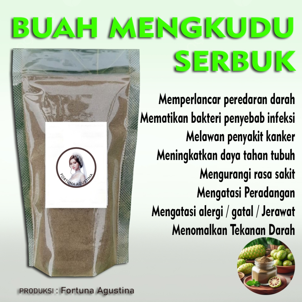 

Buah Mengkudu Serbuk Meningkatkan daya tahan tubuh