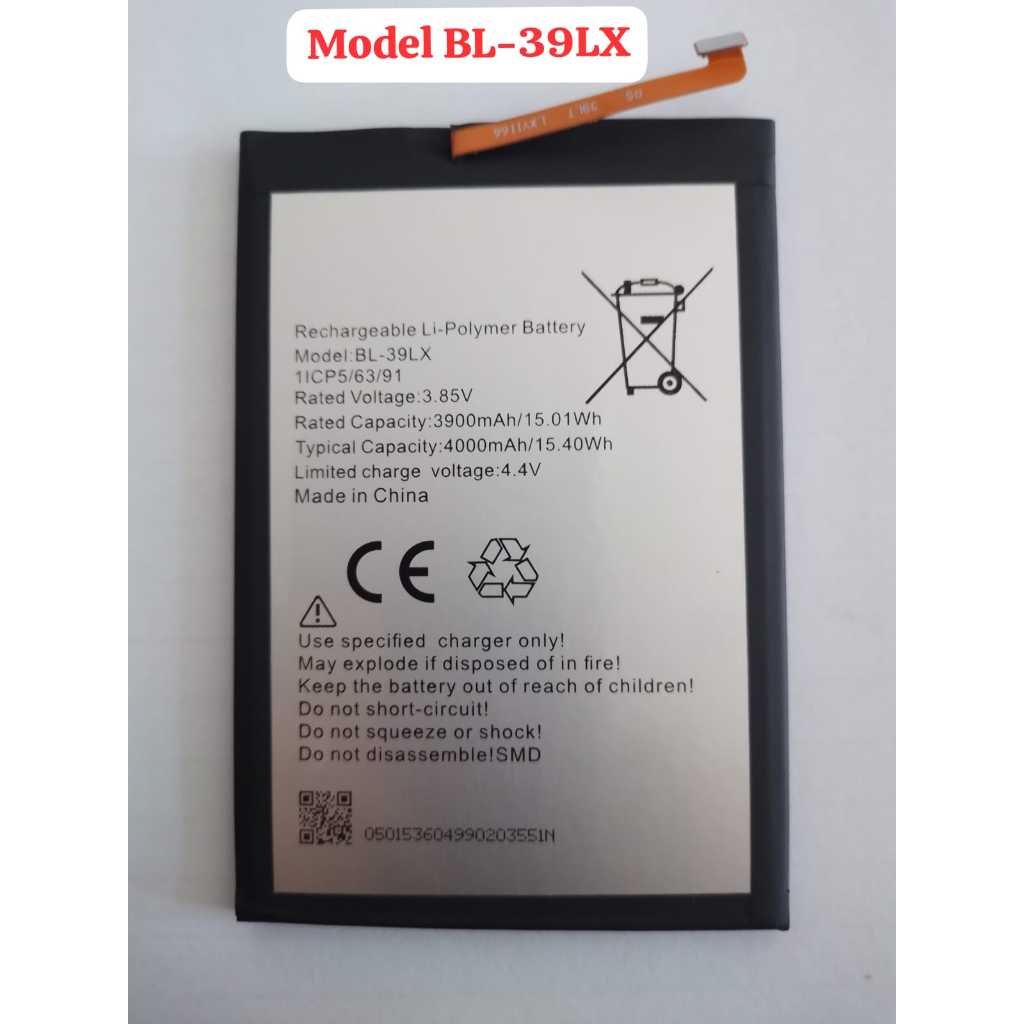(HP) BL-39LX 100% BARU Kapasitas Asli Baterai HP Infinix S5 BL-39lx