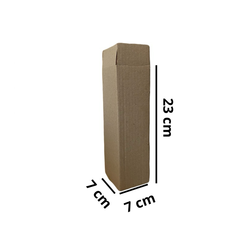 

KARDUS / KARTON BOX POLOS Putih Uk. 7x7x23 CM