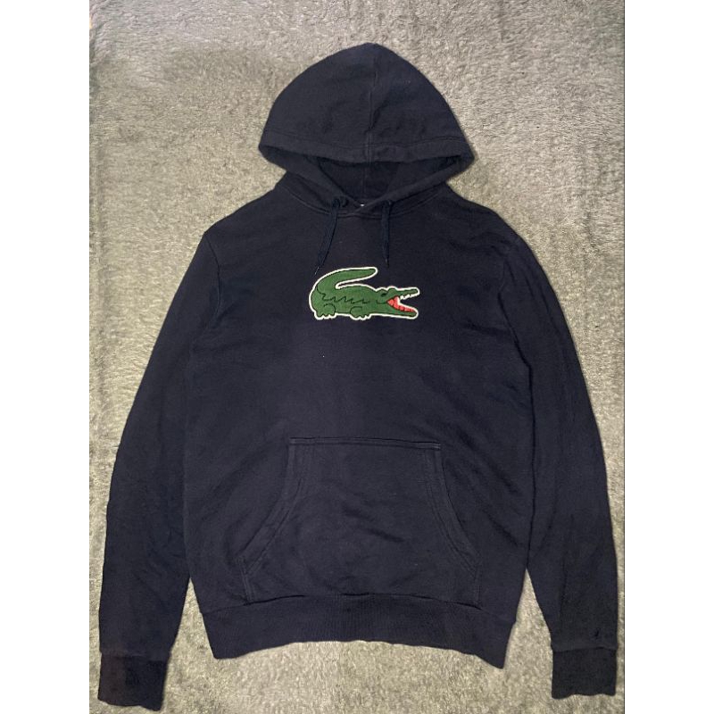 Hoodie Lacoste big logo