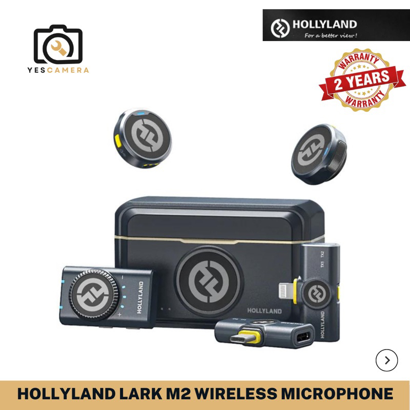Hollyland Lark M2 Wireless Lavalier Microphone Lark M2