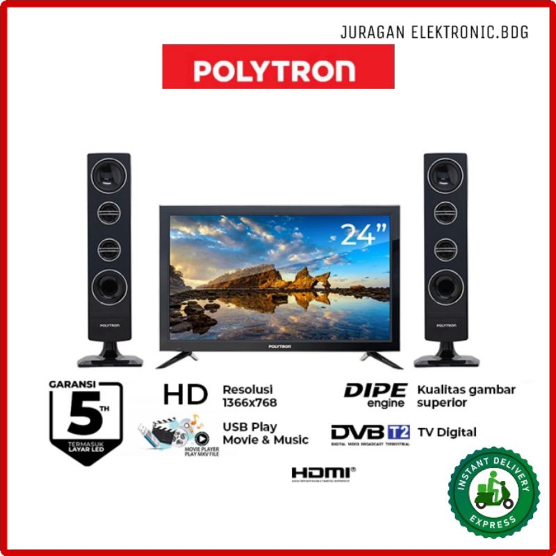 POLYTRON Cinemax Digital TV 24 inch PLD 24TV1855
