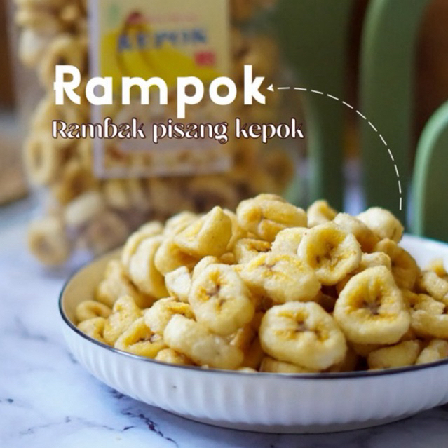 

KERIPIK PISANG KEPOK RAMBAK KEPOK PISANG GEMOY 100 GRAM-250 GRAM