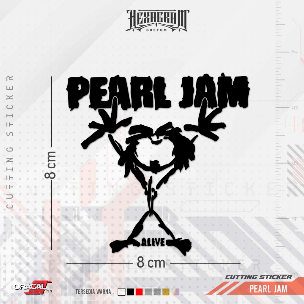 

Cutting Sticker Pearl Jam Alive | Stiker Cutting Pearl Jam Alive | Stiker Cutting Band Pearl Jam