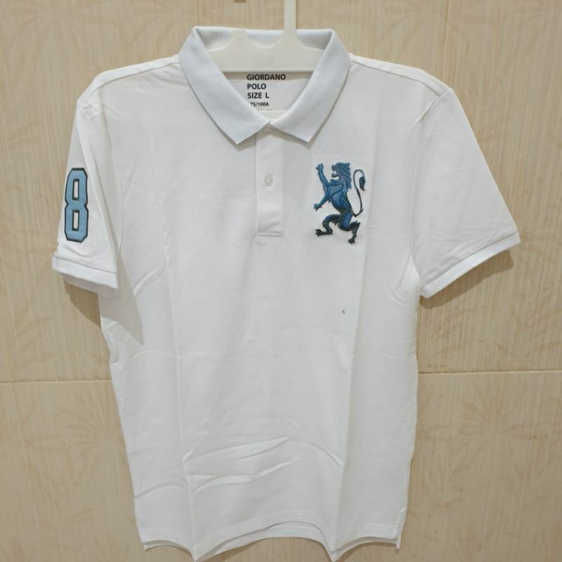 SALE POLO SHIRT GIORDANO 3D LION