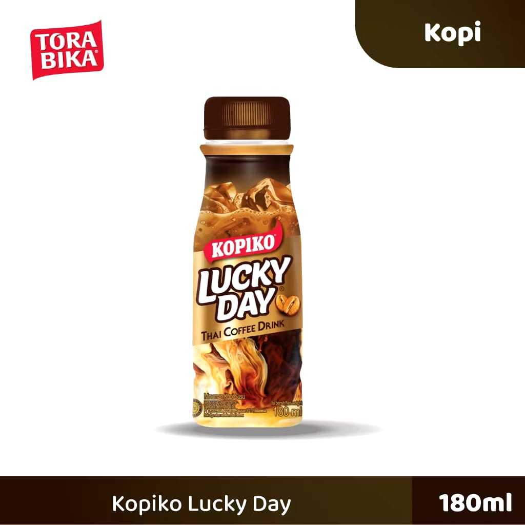 

Kopiko Lucky Day Thai Coffee Drink | Isi 1 @ 180 Ml