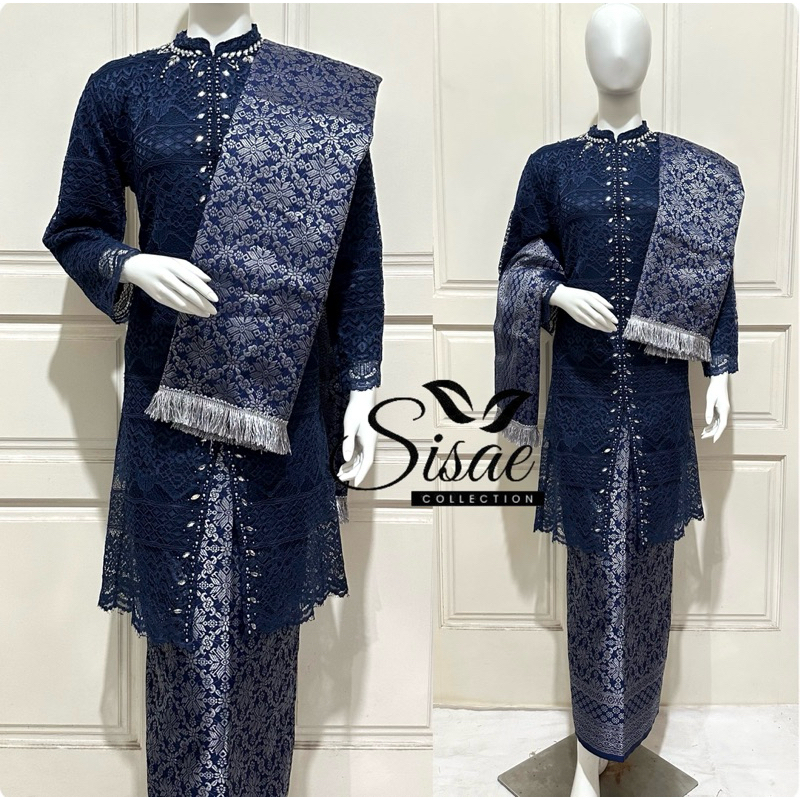 Kebaya Tunik Payet Modern - Kebaya Kurung Melayu - Baju Kurung Melayu - Kebaya Payet Modern - Kebaya