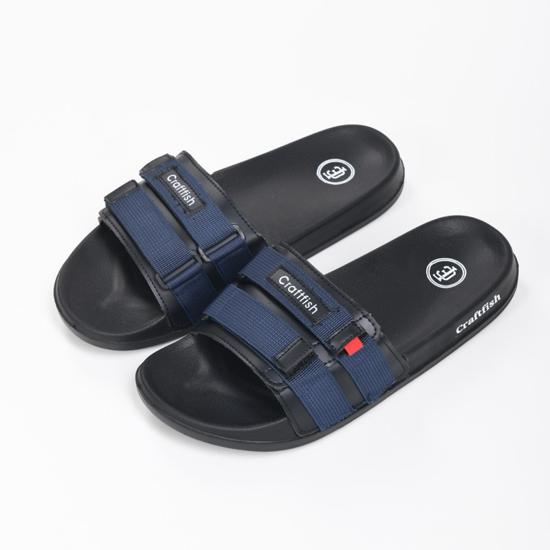 sandal slop slide webing slipper footwear original craftfish 5 sandal slop pria