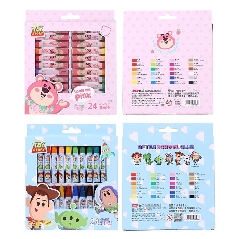 

Crayon Pensil Mewarnai krayon coloring pencil eraser Karakter Toy Story 24pcs