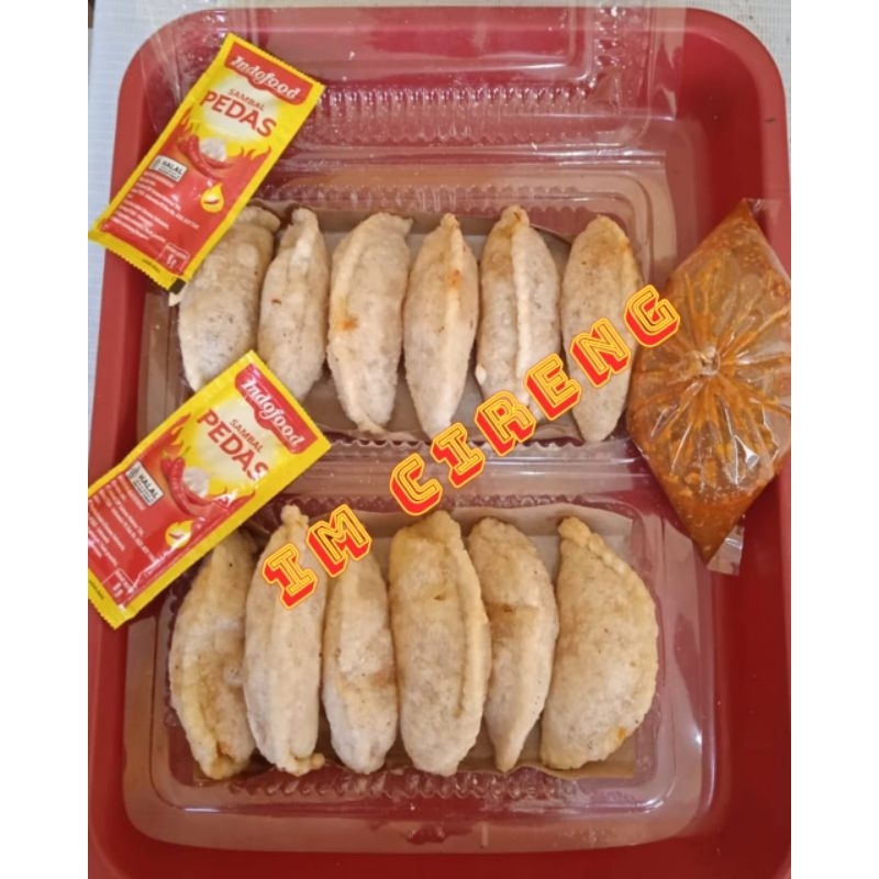 

IM CIRENG Rasa MIX (Keju dan Ayam Pedas), 1 bungkus (isi 10 pcs).