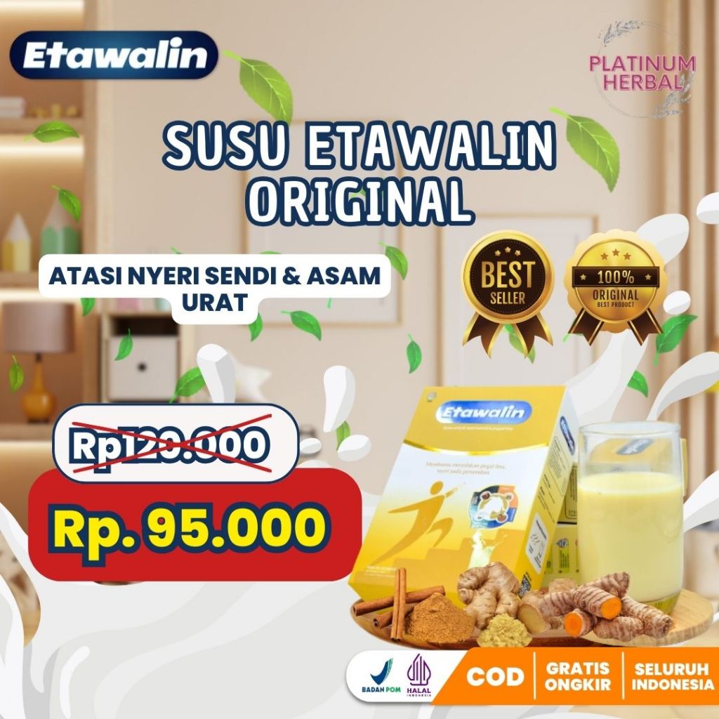

Susu Etawalin Original - Susu Untuk Menyembuhkan Asam Urat, Kolestrol dan Nyeri Sendi