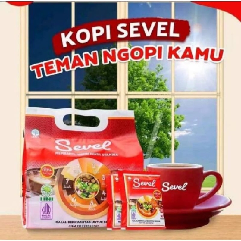

Kopi SEVELL | 7 ELEMENT | HNI HPAI | BPOM | 20 SACHET