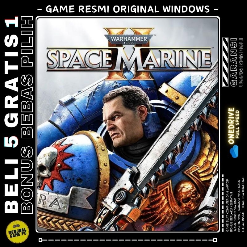 SPACE MARINE 2 - GAME LAPTOP - GAME PC - ORIGINAL WINDOWS