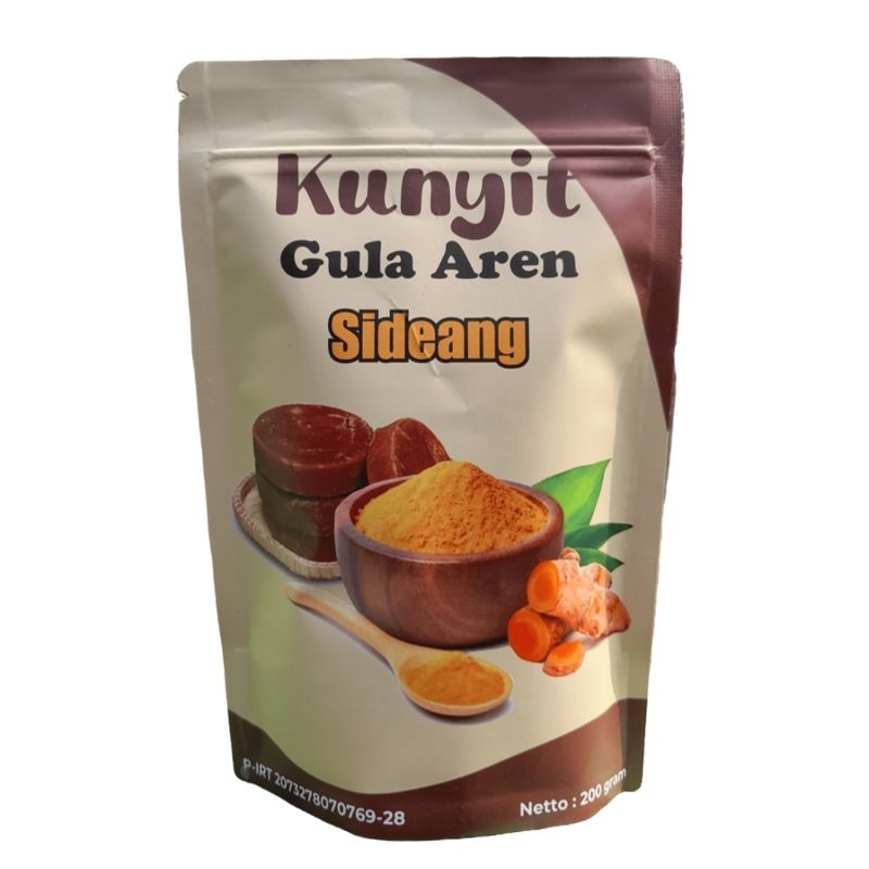 

Jamu Kunyit Plus Gula Aren 200 gram