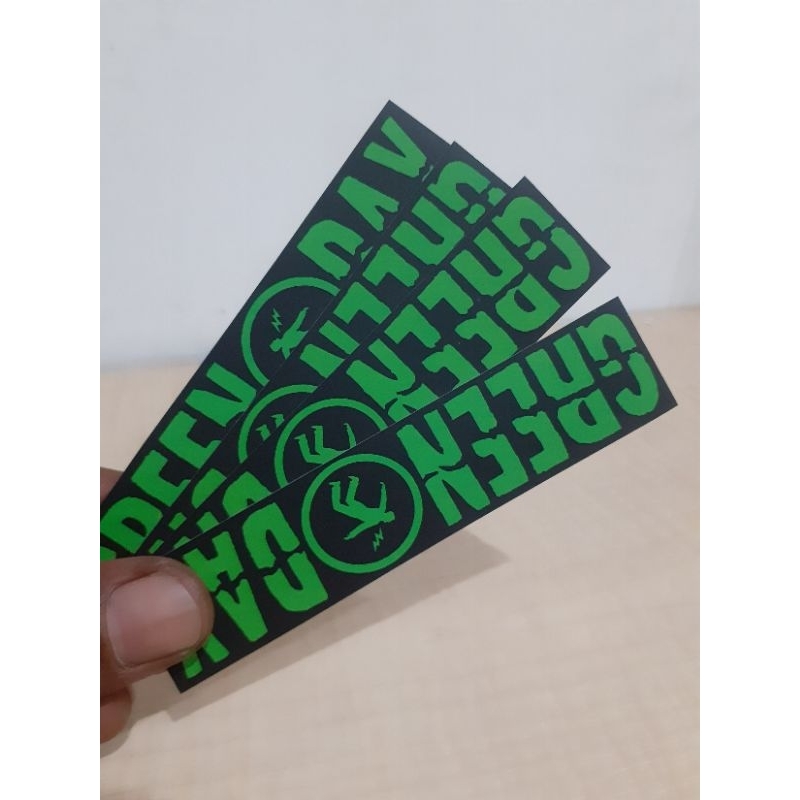 

stiker band greenday
