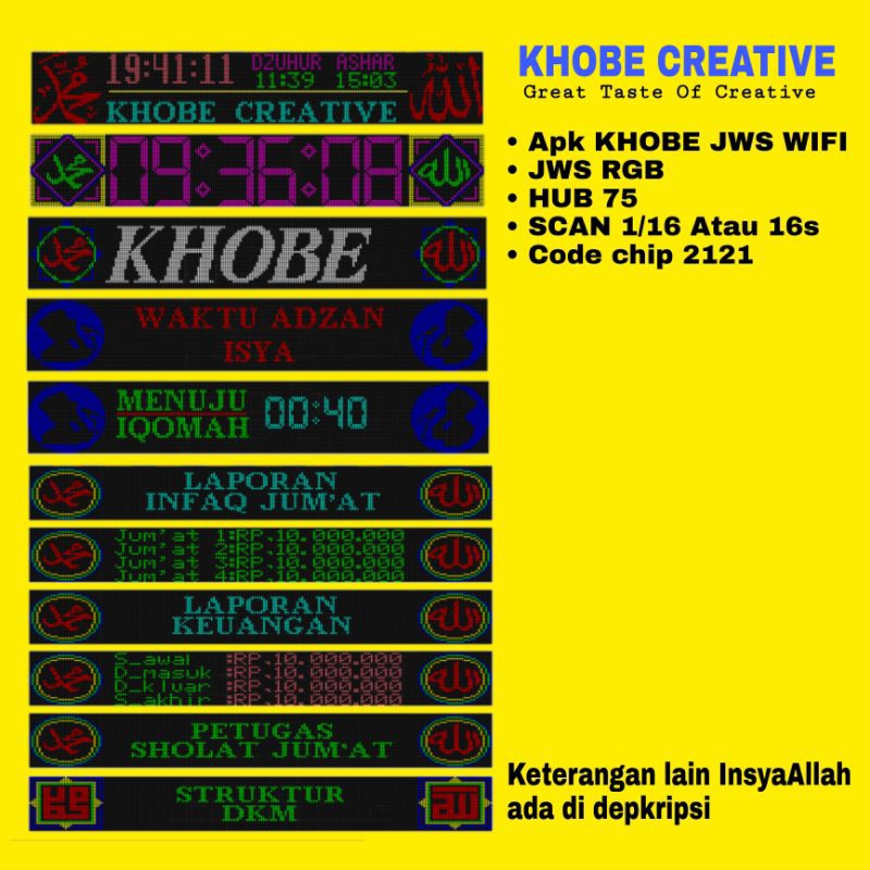 controller jws multi panel 1-6 p5rgb