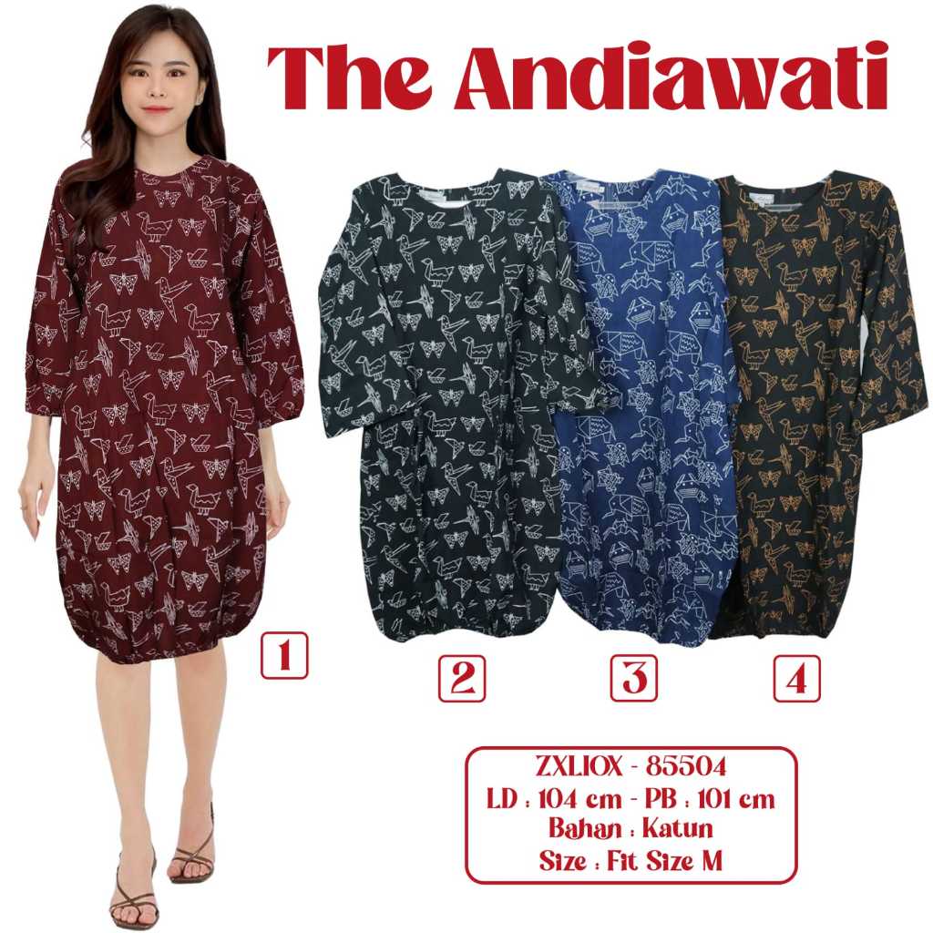 TUNIK BATIK WANITA TUNIK BATIK CANTIK TUNIK DEWASA RIA BATIK SOLO