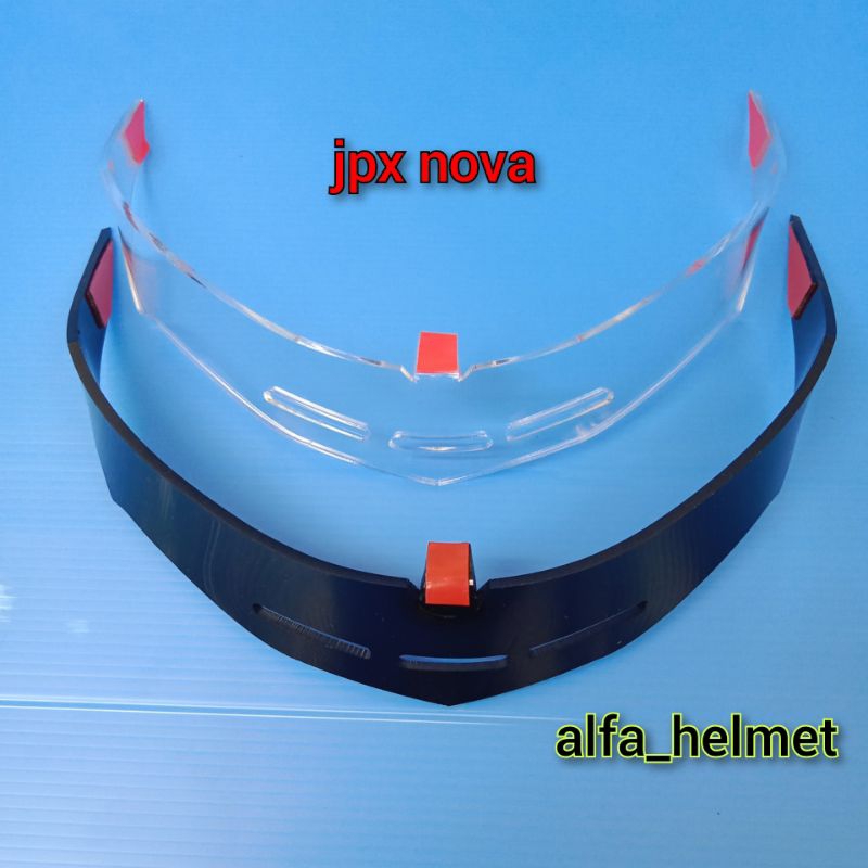 Spoiler Helm JPX NOVA / Spoiler JPX NOVA • akrilik