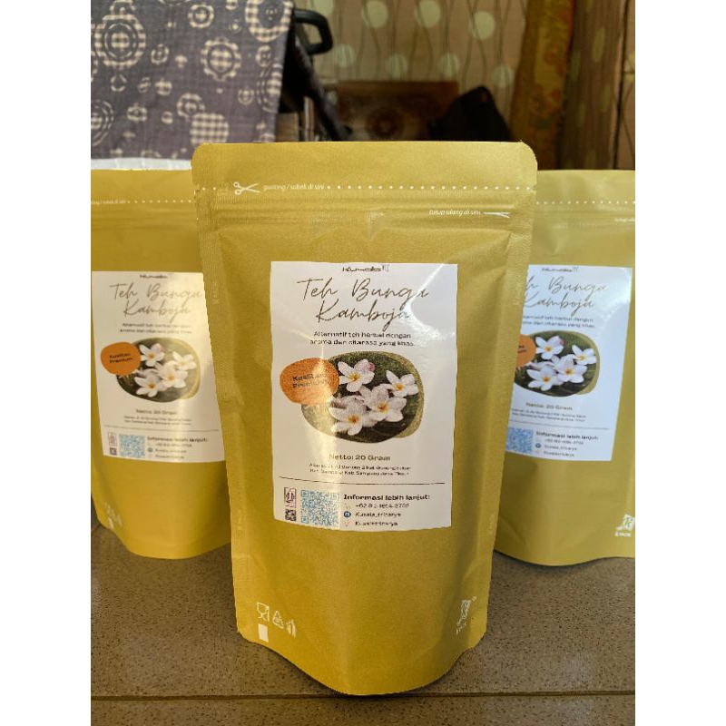 

Teh Bunga Kamboja - Premium Package - 20gr