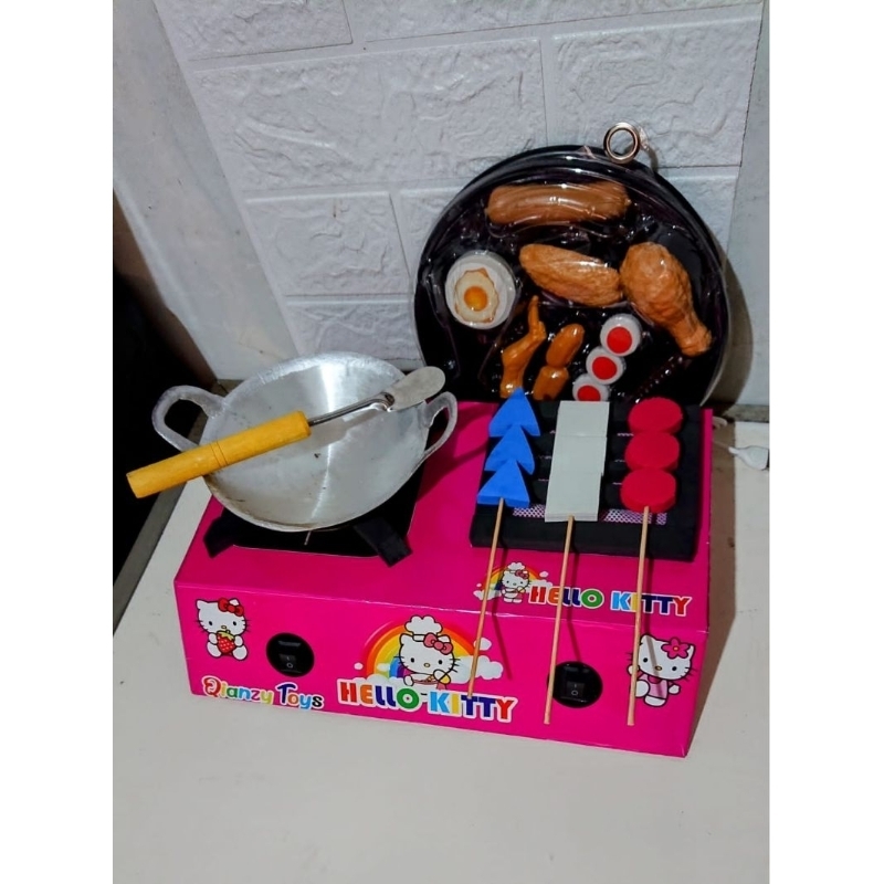 kompor mainan anak/kompor LED/kompor mainan anak anak bisa nyala