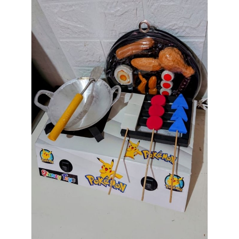 kompor mainan anak/kompor LED/kompor mainan anak anak bisa nyala original Qianzystore