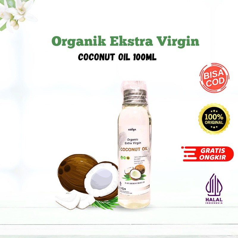 

VCO Virgin Coconut Oil EVCO 100ml Minyak Kelapa Murni Kualitas Bagus