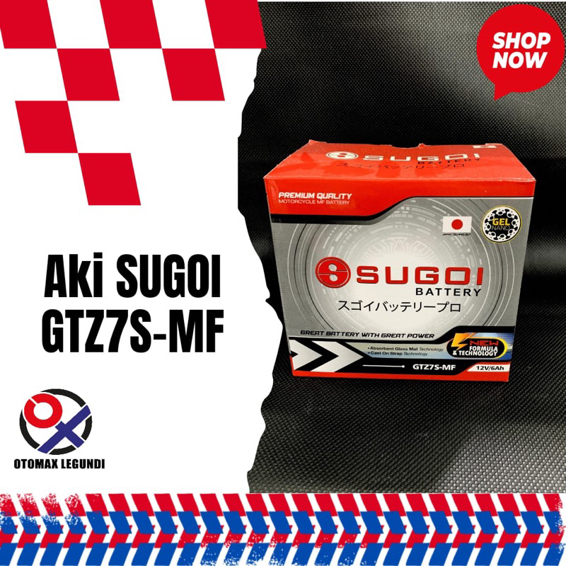 Aki SUGOI GTZ7S-MF Nano Gel FU