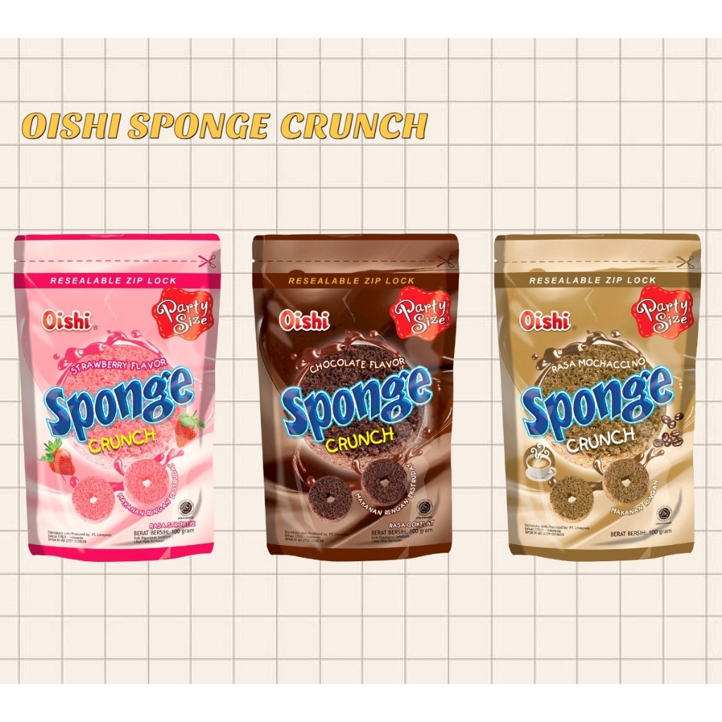 

OISHI SPONGE CRUNCH/centraltrenggalek