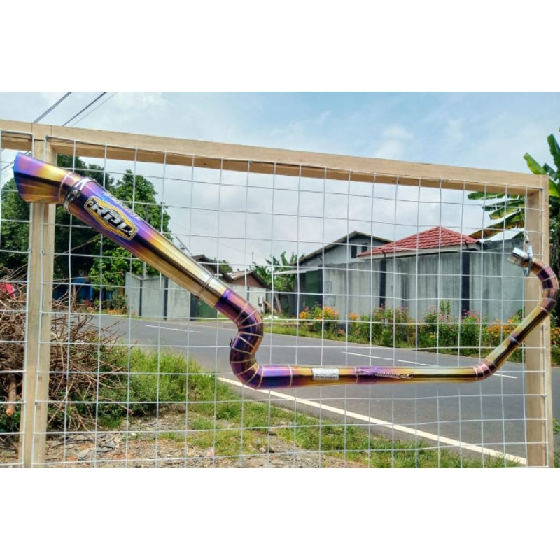 Knalpot original Rpl racing kobra step standar vixion 150cc