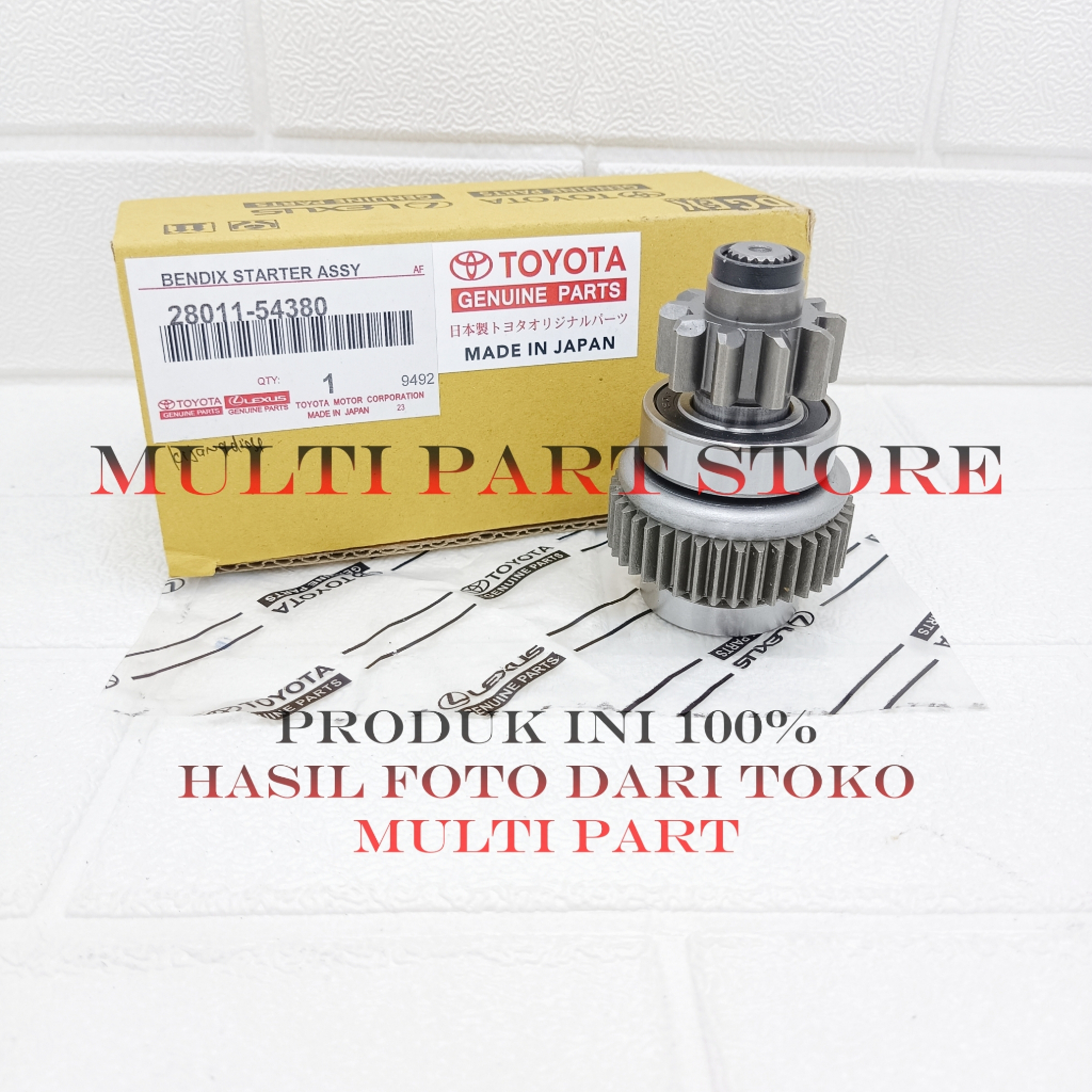 BENDIK BENDIX STARTER DINAMO STATER TOYOTA KIJANG DIESEL 7K KAPSUL