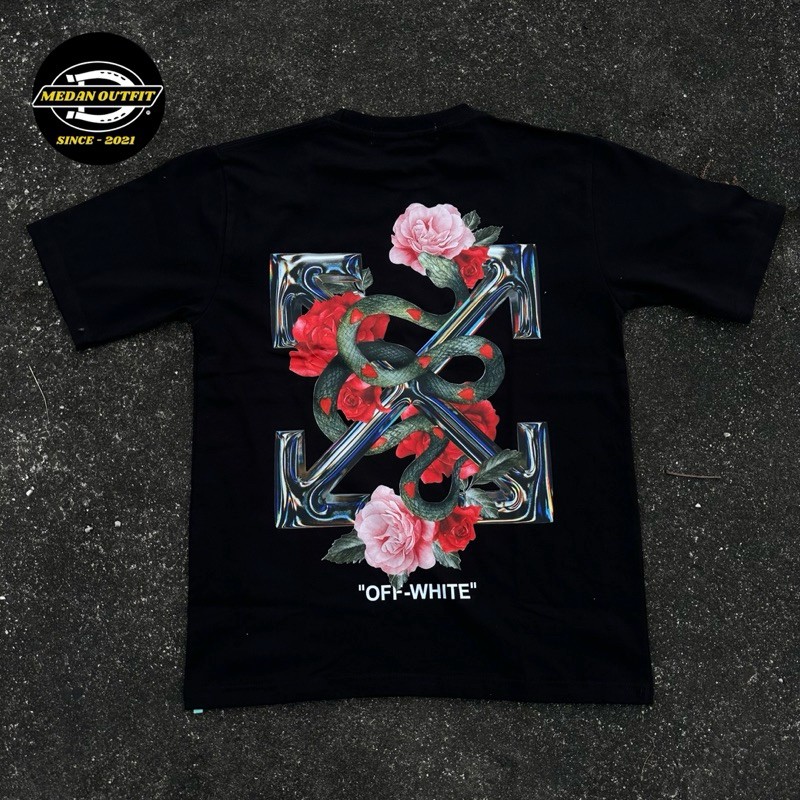 KAOS OFF WHITE SNAKE ROSE SECOND