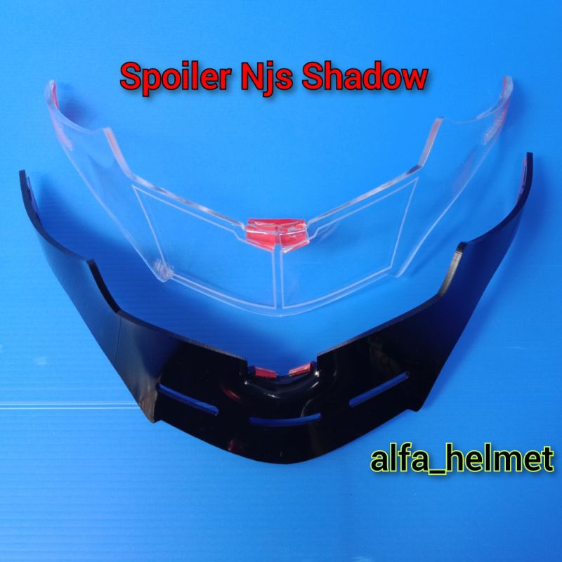 Spoiler Helm NJS SHADOW / Spoiler NJS SHADOW • akrilik