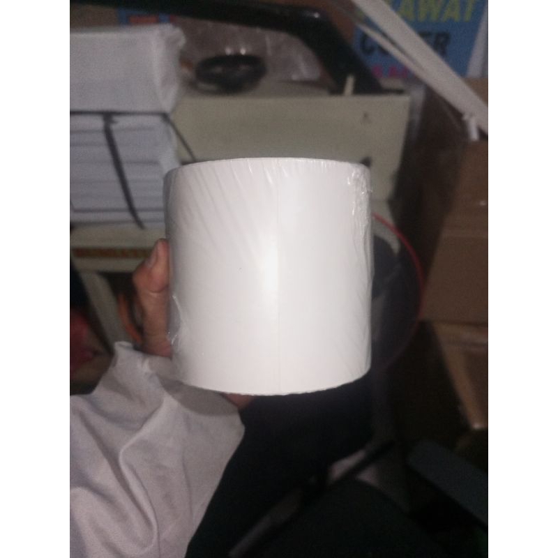 

STICKER STIKER LABEL THERMAL 100 x 150 mm - RESI ONLINE SHOP - MURAH - 500 PCS PER ROLL