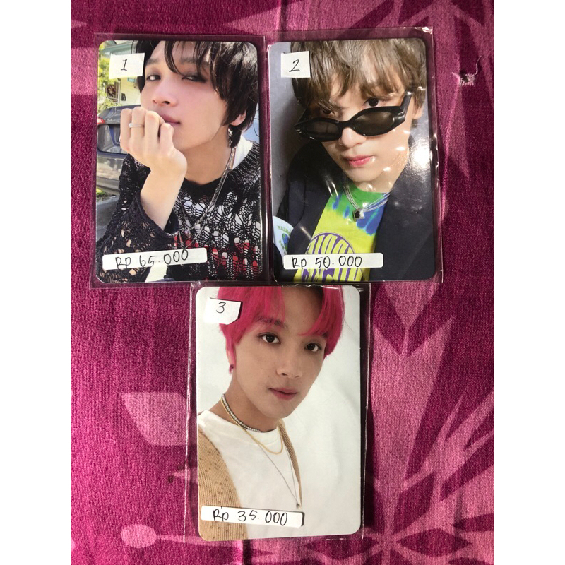 Photocard Official Haechan