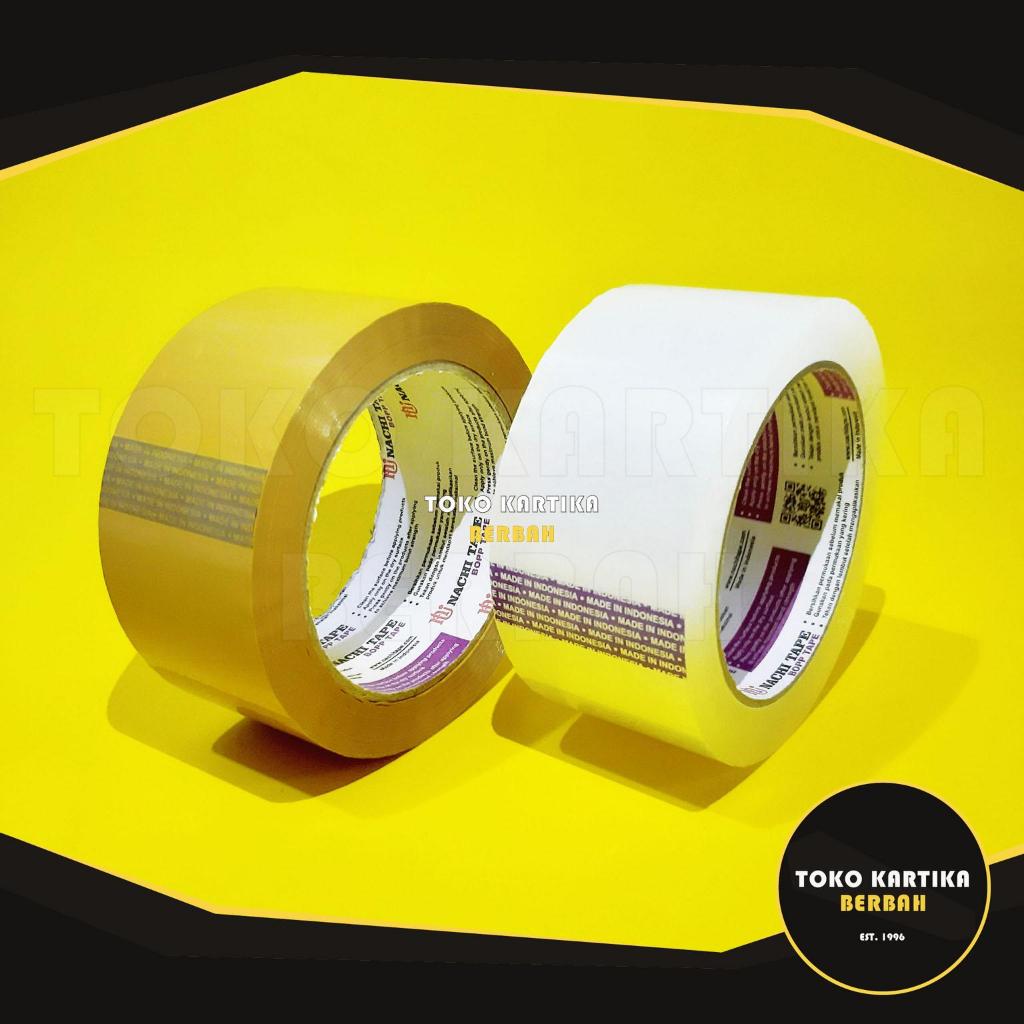 

LAKBAN NACHI 2 INCH 100 YARD / 48 MM - LAKBAN COKLAT / BENING PREMIUM