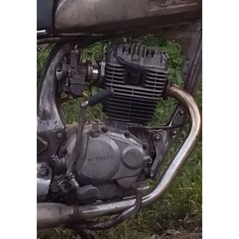 Mesin gl100 tahun 80 ss lengkap plat DK