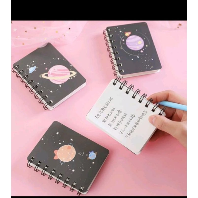 

NOTEBOOK RING MOTIF / BUKU CATATAN RING / BUKU TULIS RING