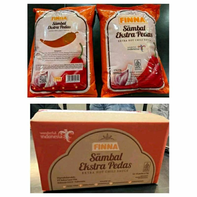 

Sauce Finna Extra Pedas 1kg