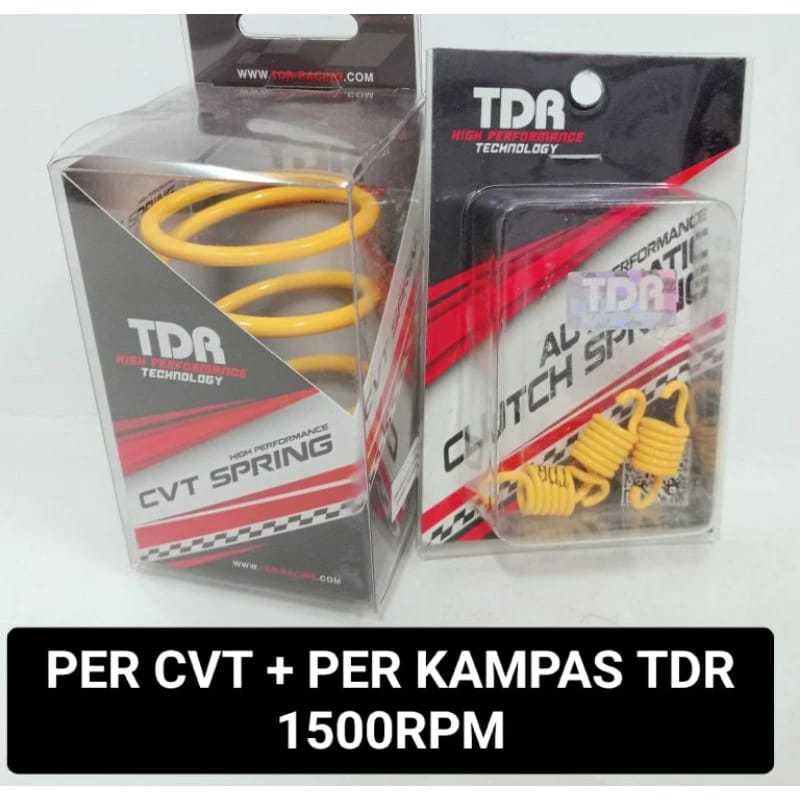 PERCVT PER CVT RACING TDR 1500RPM + PER SENTRI TDR 1500RPM MIO KARBU MIO SOUL MIO SMILE MIO SPORTY N