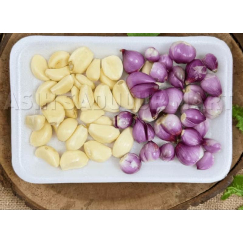 

bawang kupas 20ribu campur
