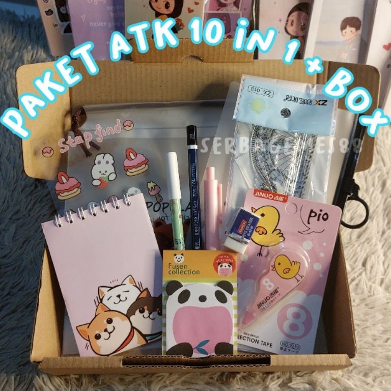 

Paling Laku serbagemes88 SET ALAT TULIS 1 IN 1 LENGKAP STATIONERY UNTUK HADIAH HAMPERS KADO GIFT UNTUK LEBARAN HAMPERS WISUDA DAN ULANG TAHUN ALAT TULIS PAKET ALAT TULIS MURAH PAKET ANAK UNIK DAN BERMANFAAT BOX KADO PEREMPUAN LAKI LAKI