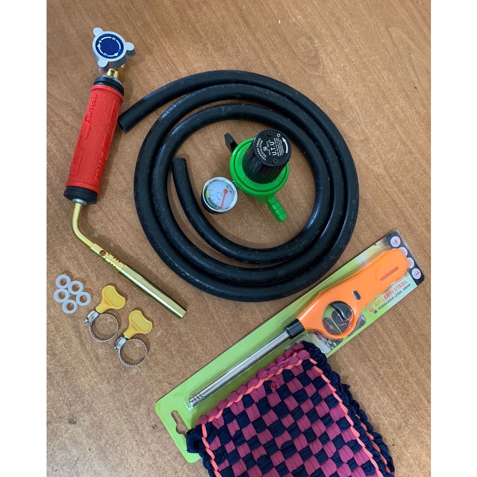 Borong Laris  alat las kapiler ac paket  kompor las kapiler paket  alat las gas lpg 3 kg